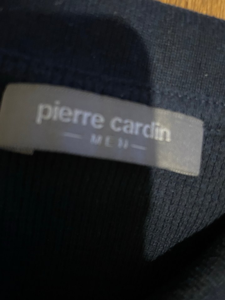 Pierre cardin erkek Lacivert Düğmeli Kısa Kollu Polo Tişört - Görsel 4
