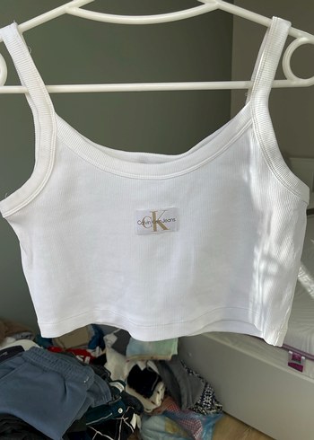 Calvin klein askılı crop orjinal - Görsel 3
