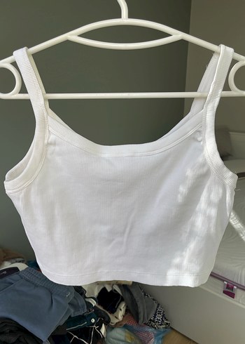 Calvin klein askılı crop orjinal - Görsel 5