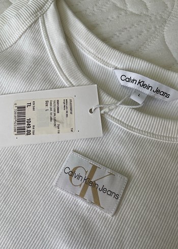 Calvin klein askılı crop orjinal - Görsel 2