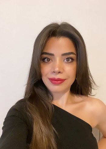Trendyol & Milla Siyah V Yakalı Uzun Tek Kollu Kalem Elbise