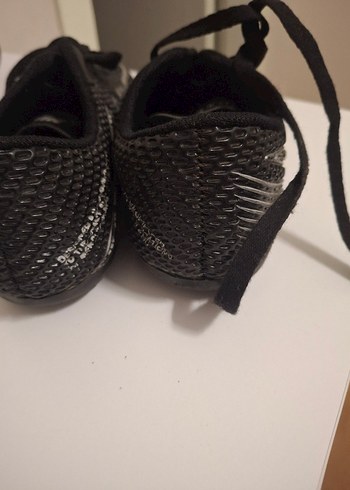 Gri Erkek Futbol Ayakkabısı Velcro Detaylı - Görsel 4