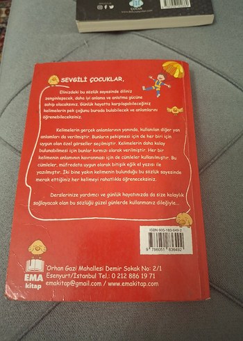 Resimli Türkçe Sözlüğüm - Örnek Cümleli - Görsel 2