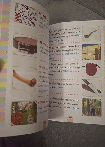 Resimli Türkçe Sözlüğüm - Örnek Cümleli - Görsel 3