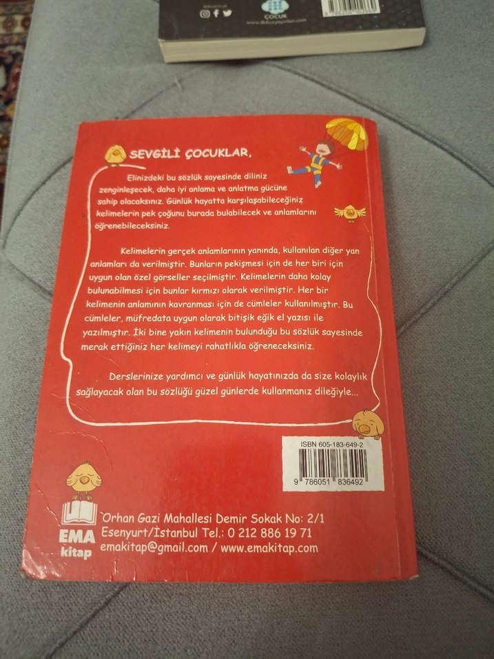 Resimli Türkçe Sözlüğüm - Örnek Cümleli - Görsel 2