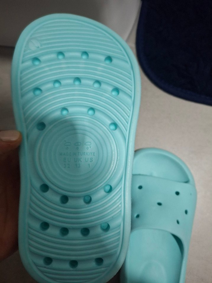 Mavi Pastel Çocuk Terlik - Görsel 2