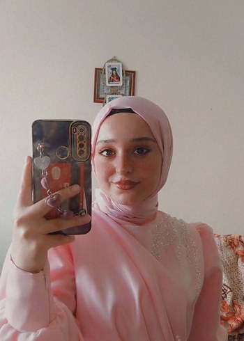 Abiye Pembe Uzun Kollu Drapeli Abiye Elbise