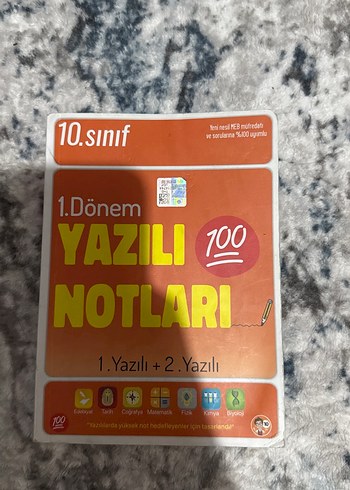 10. Sınıf Yazılı Notları Seti