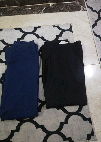 Gri erkekKumaş Pantolon - Görsel 5