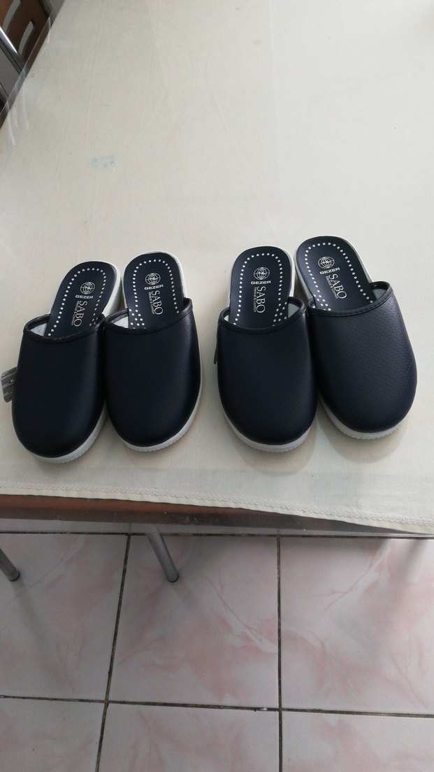 Mavi erkekTerlik Stiletto Topuklu Velcro - Görsel 2