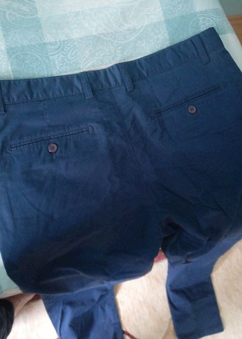 Erkek Lacivert Midi Pantolon - Görsel 3