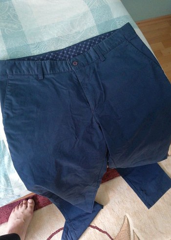 Erkek Lacivert Midi Pantolon - Görsel 2