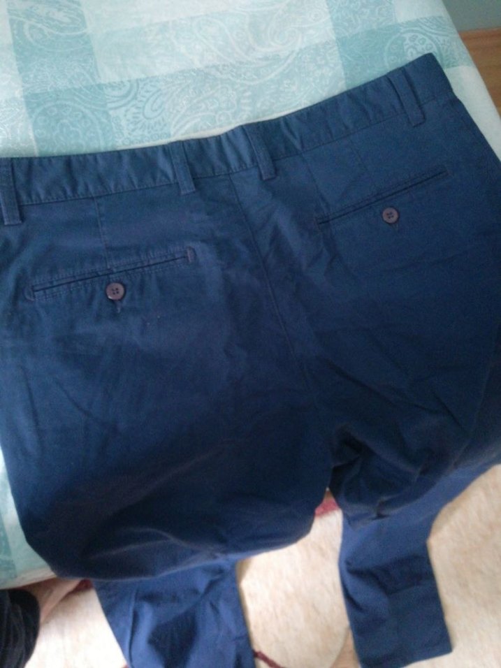 Erkek Lacivert Midi Pantolon - Görsel 3