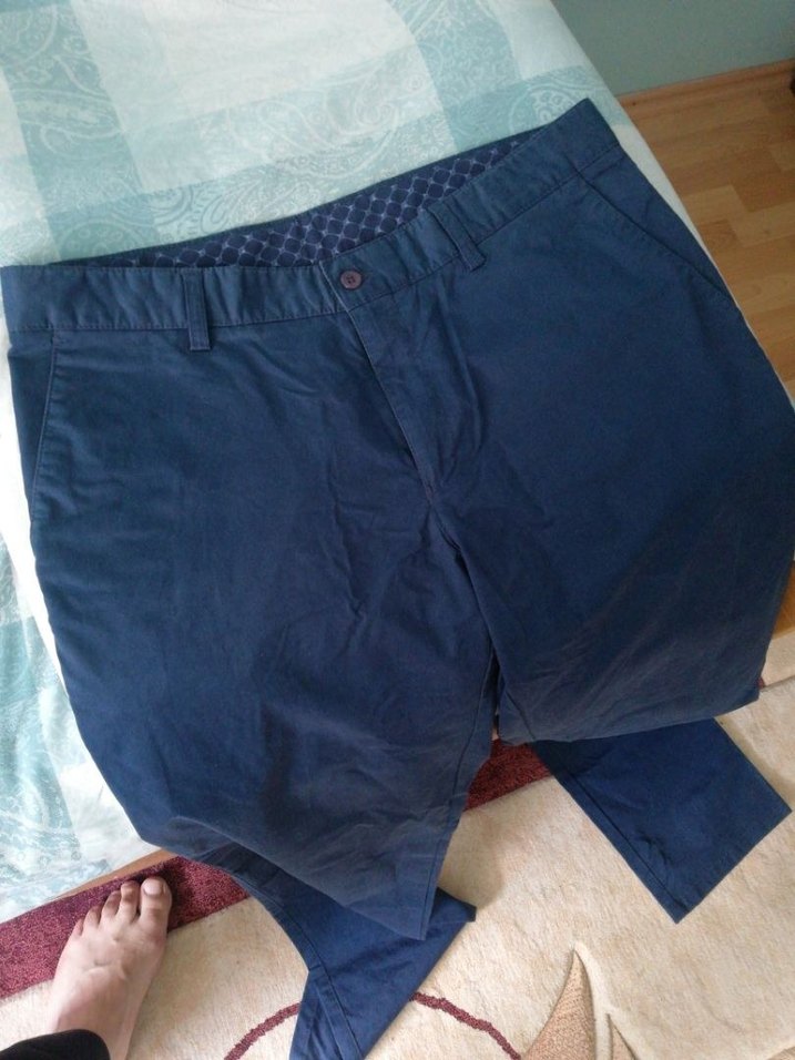 Erkek Lacivert Midi Pantolon - Görsel 2