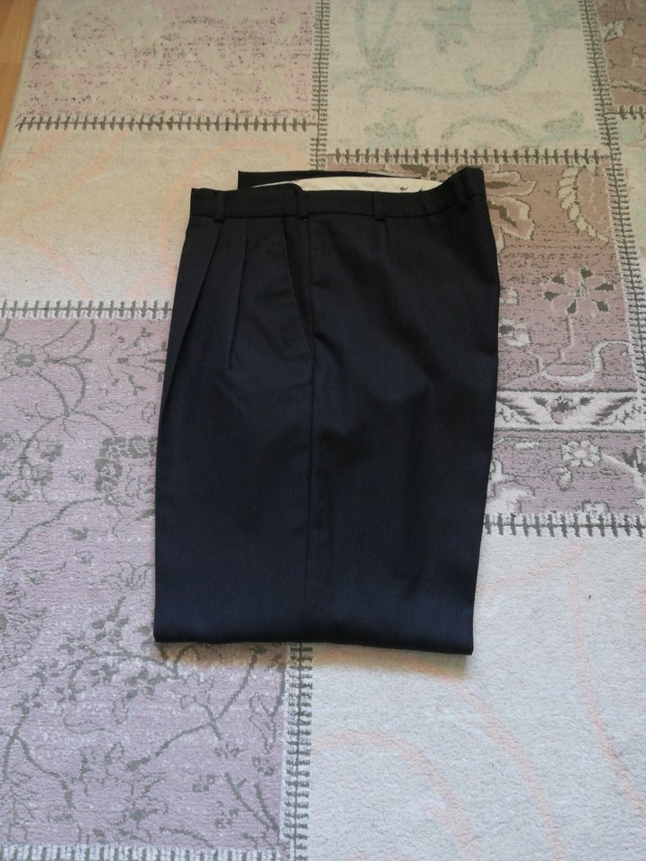 Gri ve Beyaz Erkek Regular Fit Pamuk Pantolon - Görsel 2