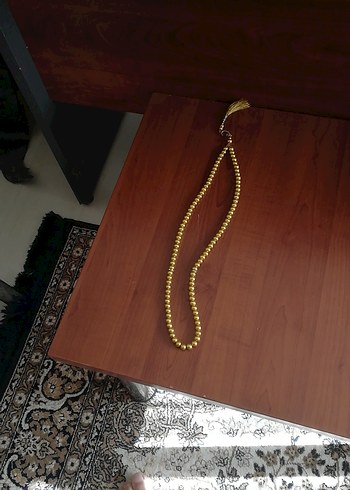 Parlak Altın Erkek Tesbih