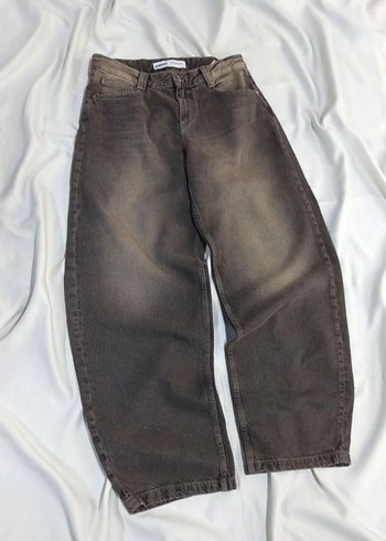 Bershka wide leg jean - Görsel 4