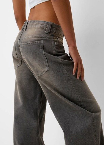Bershka wide leg jean - Görsel 2