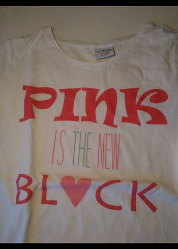 Kız Çocuk Pembe Baskılı Pamuk Tişört usp polo - Görsel 2