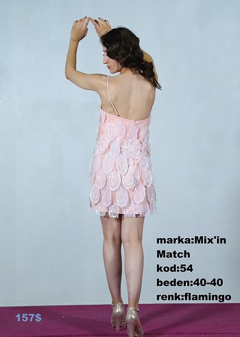 Mix'in Match Flamingo Mini Elbise - Görsel 2
