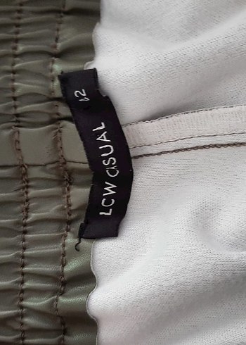 Kadın LCW 42 Beden deri şort - Görsel 3