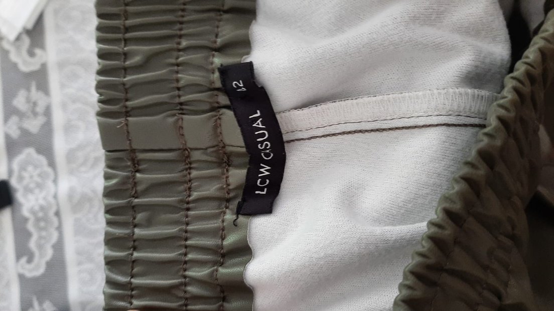 Kadın LCW 42 Beden deri şort - Görsel 3