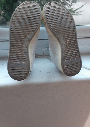 Beyaz Bağcıklı lumberjack kadın Spor Ayakkabı - Görsel 3