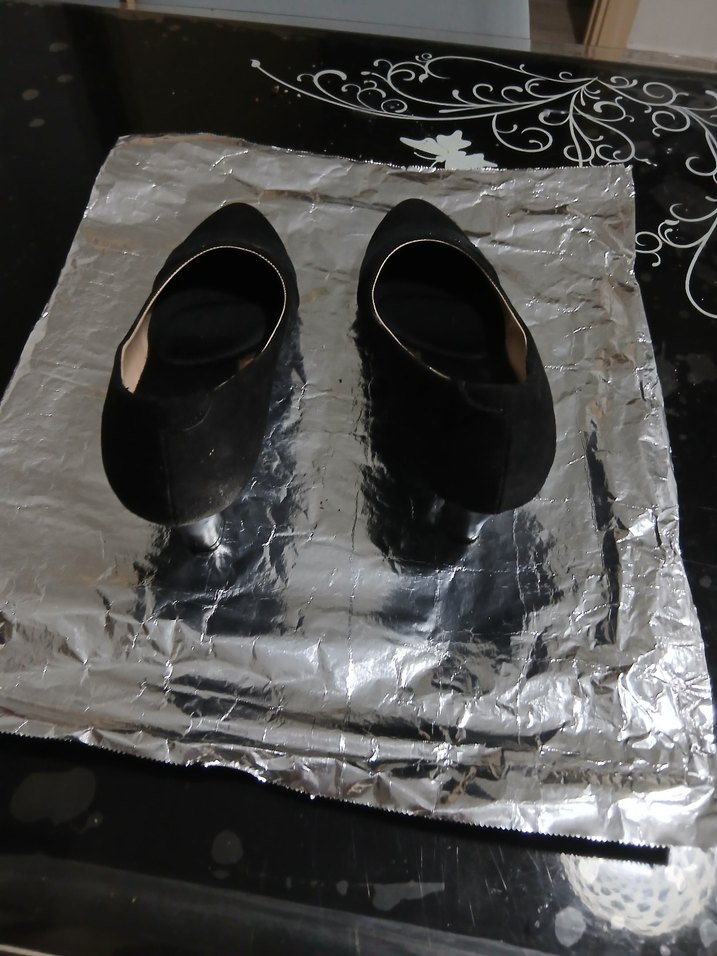 Siyah Kadın topuklu polaris marka ayakkabı - Görsel 3