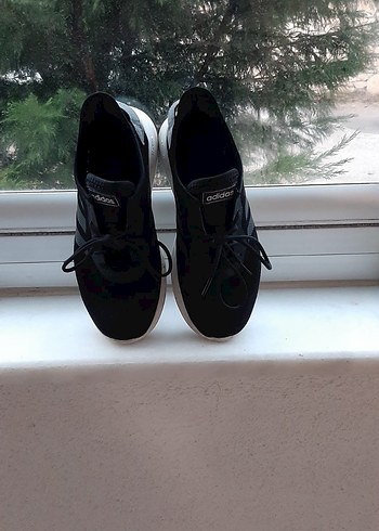 Siyah Adidas Spor Kadın Sneakers - Görsel 2