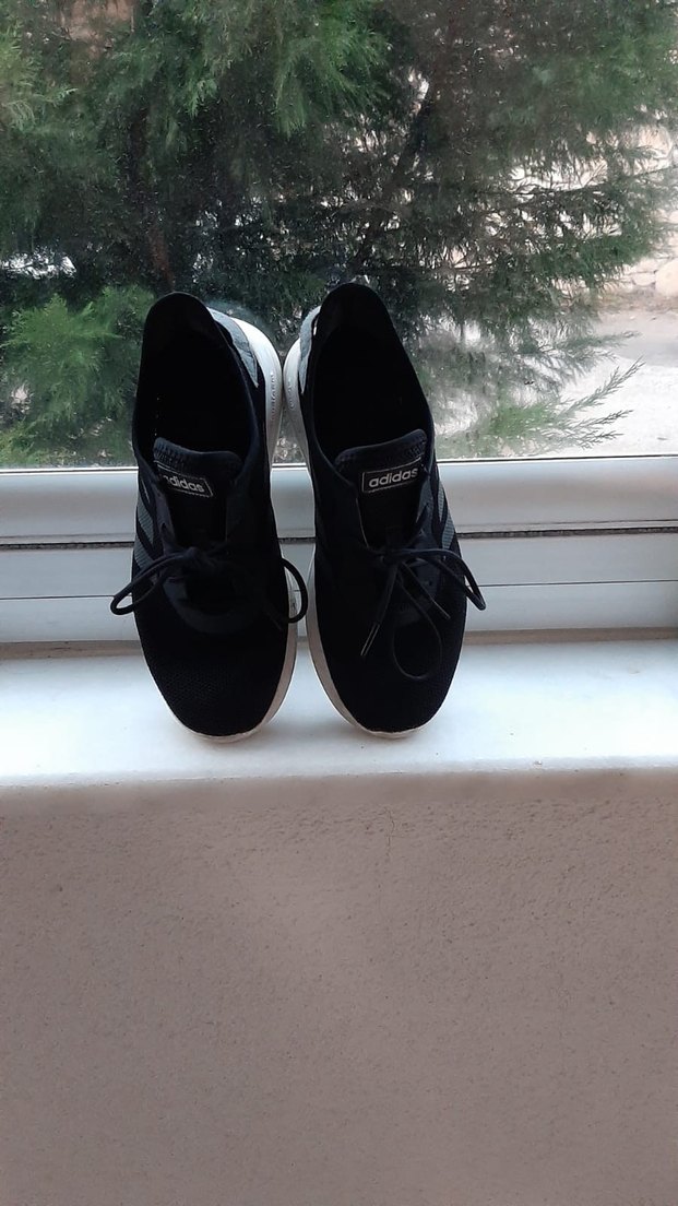 Siyah Adidas Spor Kadın Sneakers - Görsel 2