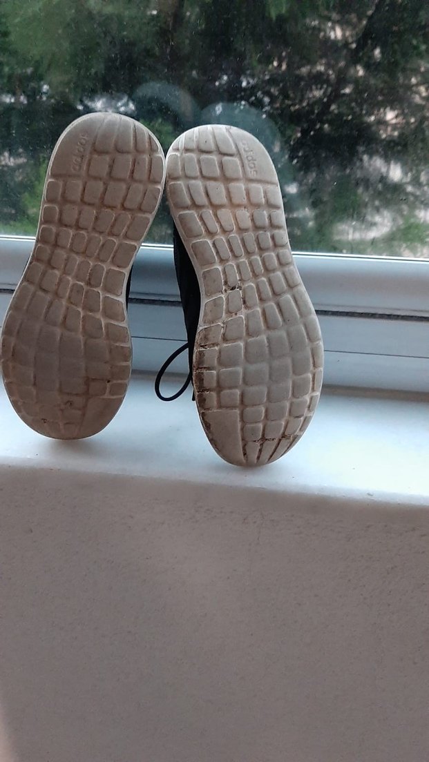 Siyah Adidas Spor Kadın Sneakers - Görsel 5