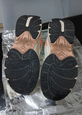 Beyaz USPA marka kadın Spor ayakkabısı - Görsel 4