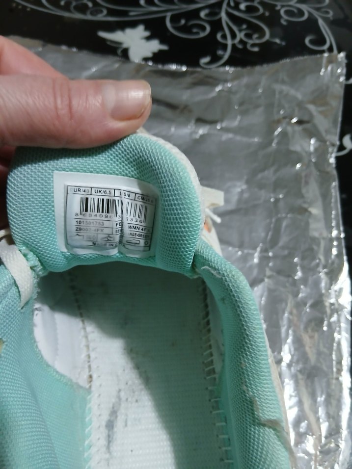 Beyaz USPA marka kadın Spor ayakkabısı - Görsel 3