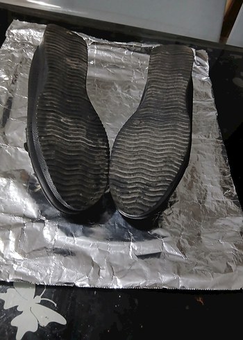 Tokalı Siyah Kadın Topuklu Babet - Görsel 5