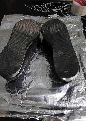 Tokalı Siyah Kadın Topuklu Babet - Görsel 4