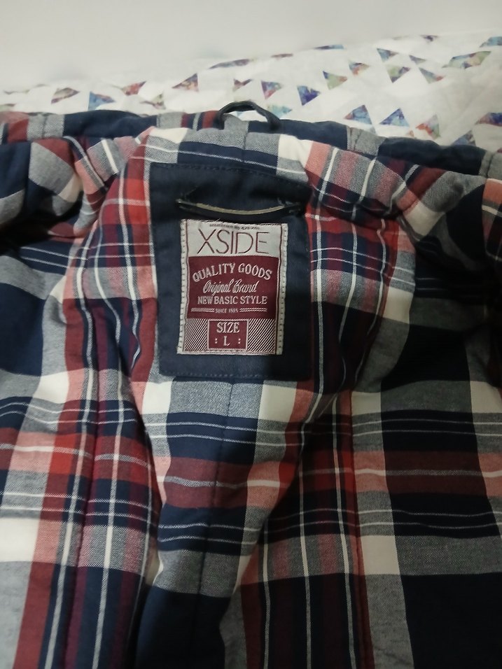 Lacivert Erkek mont - Görsel 5