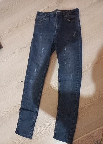 Navy Mavi  Denim Kadın Skinny Jean - Görsel 2