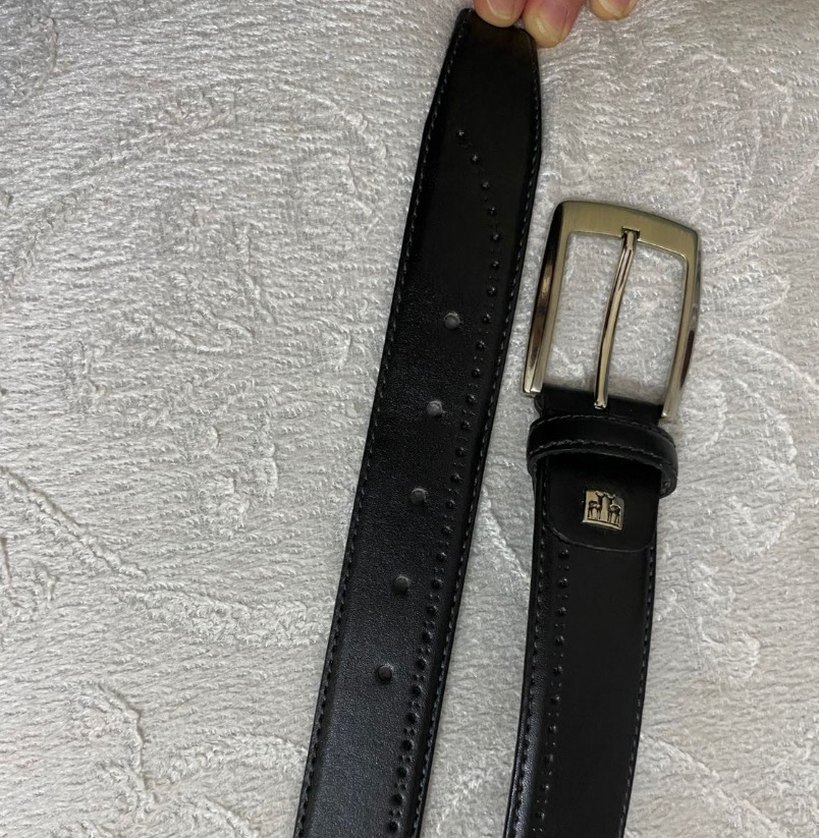 KARACA Klasik Siyah Erkek Kemer - Görsel 3