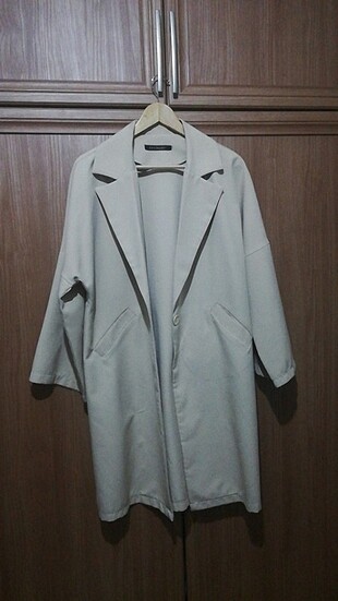 Krem rengi blazer ceket 