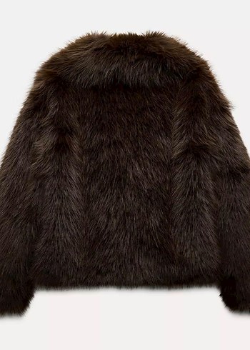 Zara peluş kürk