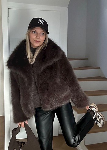 Zara peluş kürk