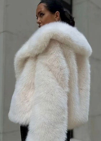 Zara peluş kürk