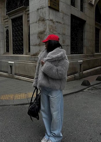 Zara peluş kürk
