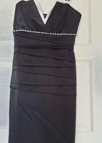 Siyah abiye elbise - Görsel 3