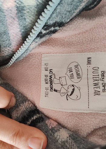 Kız bebek kaban - Görsel 2