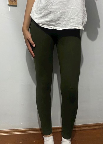 Armalife Koyu Yeşil Kadın Spor Tayt