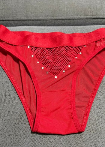 Diğer Gri Kadife Doku Bikini Altı