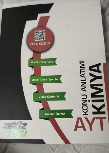 AYT Kimya Konu Anlatımı Kitabı