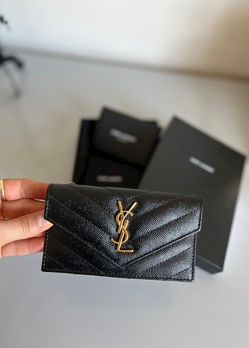 Siyah saint laurent Cüzdan