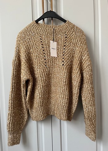 Msch marka etiketli Kahverengi Örgü Kadın Kazak - Görsel 4